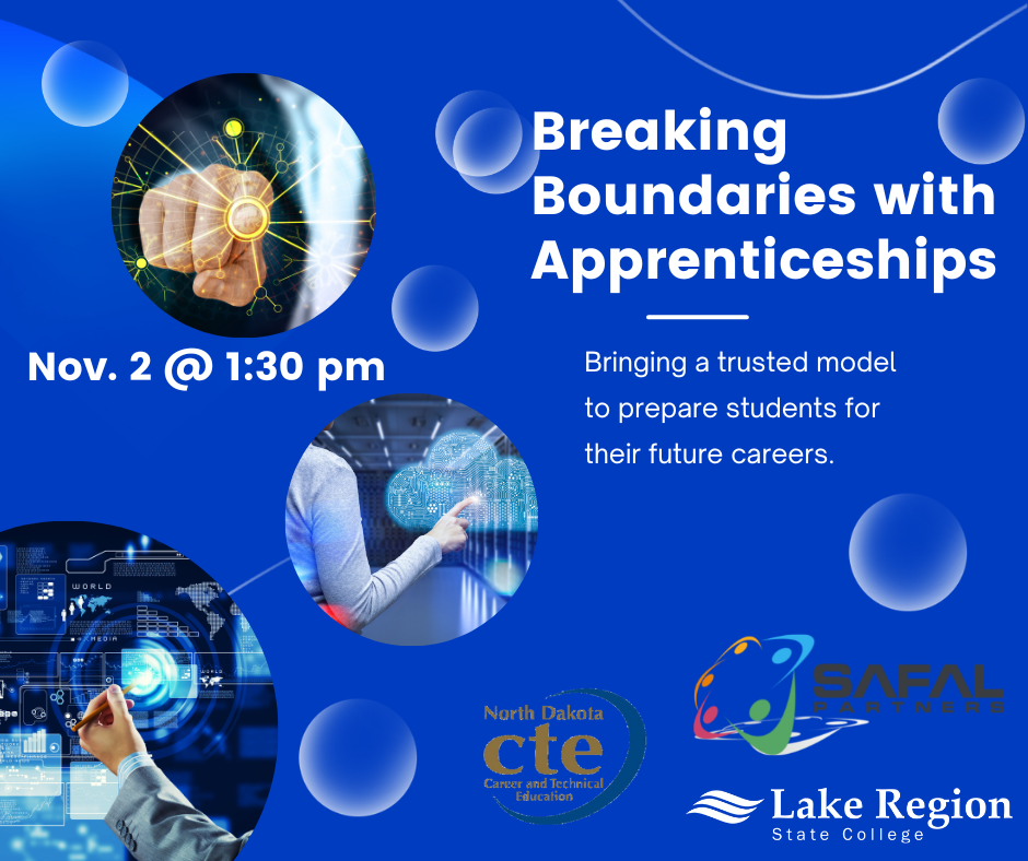 Image of Invitation to November 2 2022 Apprenticeship Webinar